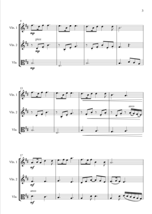 The Skye Boat Song – String Trio (Violin/Viola)