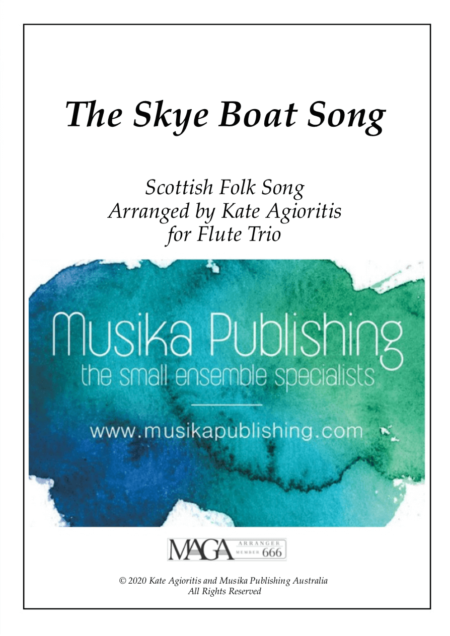Skye Boat Song Flute Trio