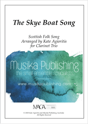 The Skye Boat Song – Clarinet Trio