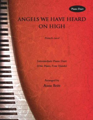 Angels We Have Heard on High – intermediate piano duet