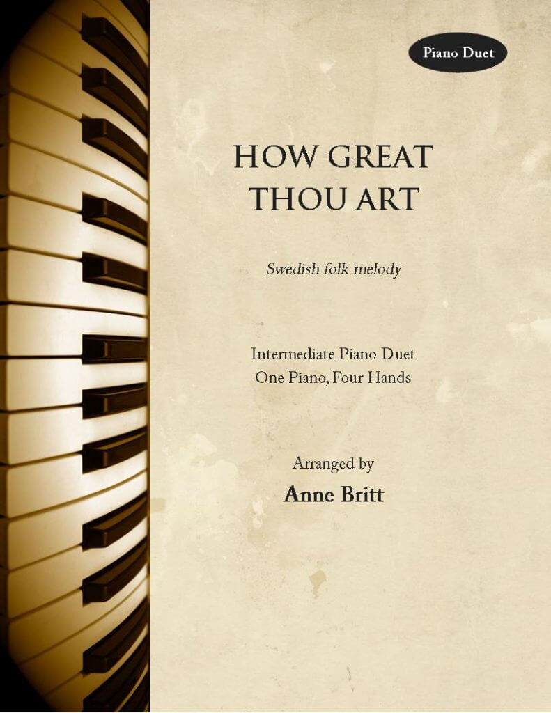 How Great Thou Art - Intermediate Piano Duet - Sheet Music Marketplace