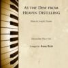 AsTheDewFromHeavenDistilling cover