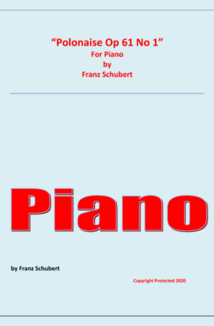 Polonaise – F.Schubert – Solo Piano