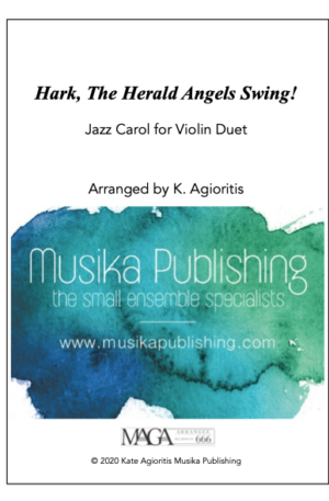 Hark the Herald Angels SWING! – for Violin Duet