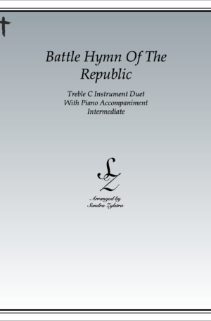 Battle Hymn Of The Republic – Instrument Duet & Piano Accompaniment
