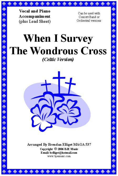 043 FC When I Survey The Wondrous Cross Piano Vocal
