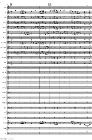 Silent Night (Christmas) – Concert Band with Optional String Parts