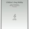 IS 14 Childrens Song Medley 03 Treble F pdf