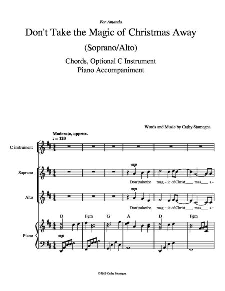 SopranoAlto Dont Take the Magic of Christmas Away copy dragged pdf