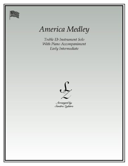 IS 06 America Medley 02 Treble Eb pdf