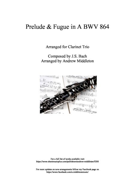 Clarinet Front cover pdf 1