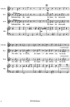 A Caribbean Holiday (2-Part or Unison Choir, Optional Steel Drum or Mallet Instrument, Piano Accompaniment)