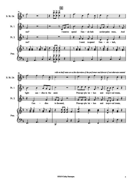 2 P or UNIS Choir A Caribbean Holiday dragged pdf