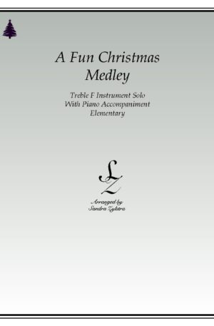 A Fun Christmas Medley -Treble F Instrument Solo