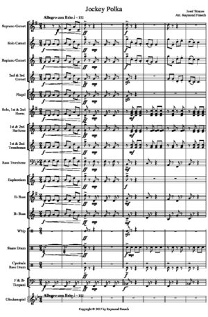 Jockey Polka – Josef Strauss – Brass Band