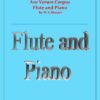 Ave Verum Corpus Flute and Piano Cover Page. converted pdf