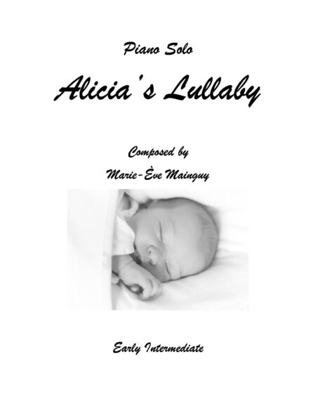 Alicia Lullaby Couverture bebe pdf