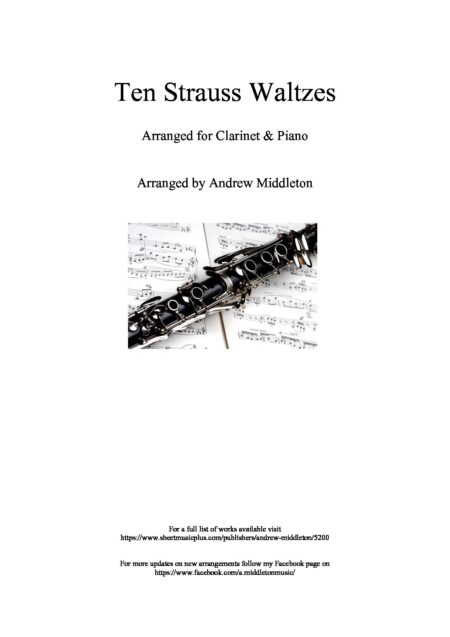 clarinet Front cover pdf