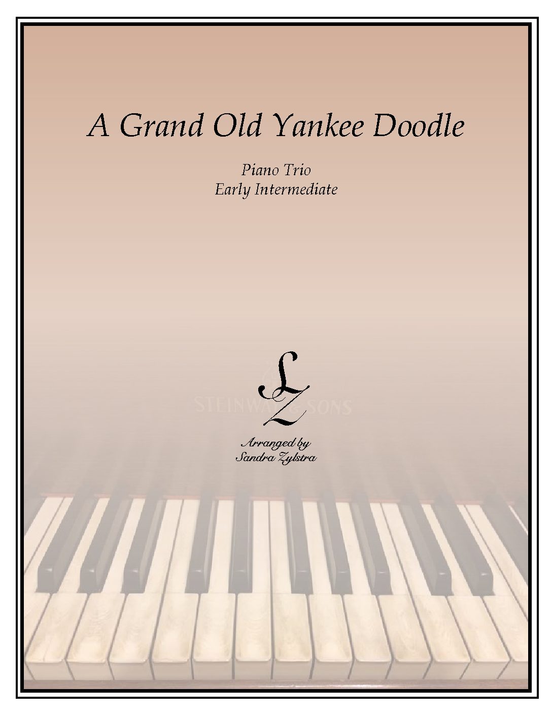 A Grand Old Yankee Doodle Piano Trio Sheet Music Marketplace
