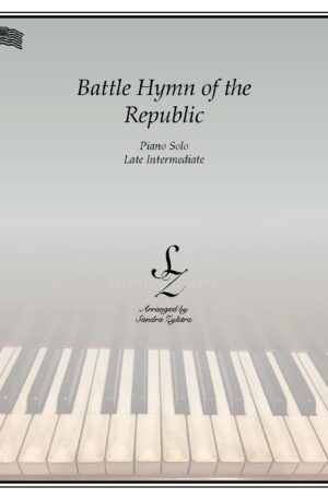 Battle Hymn Of The Republic -Late Intermediate Piano Solo