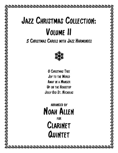 jazzchristmascollectionFINAL2clarinetcomplete pdf