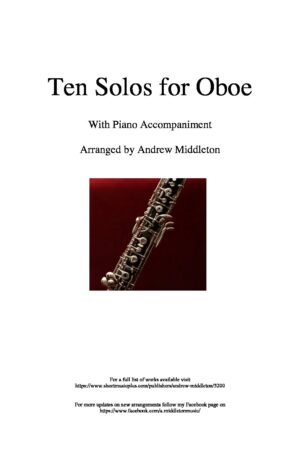 Ten Romantic Solos for Oboe and Piano