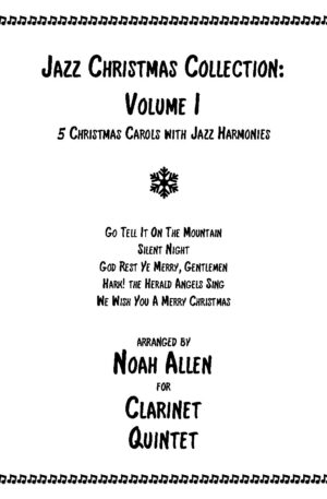Jazz Christmas Collection: Volume I (Clarinet Quintet)