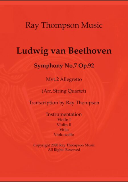 7th Symphony 2 Allegretto string qt title pdf