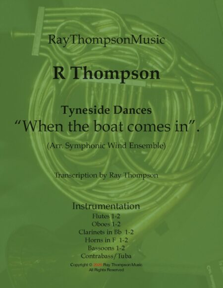 Tyneside Dances No 1When the Boat Comes In title pdf