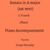 Franck sonata mvt 1 flute