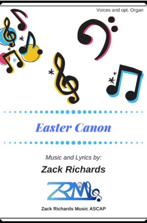 Easter Canon for Voices and optional Organ