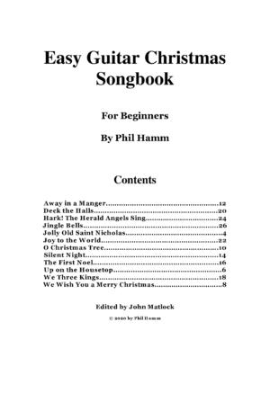 Easy Christmas Guitar Songbook