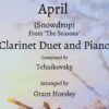 April Clarinet duet