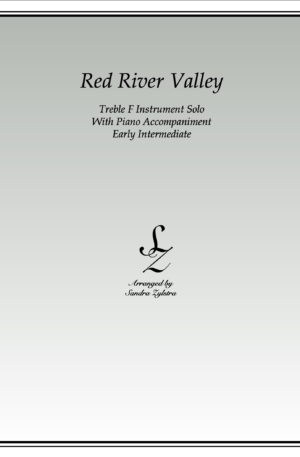 Red River Valley -Treble F Instrument Solo