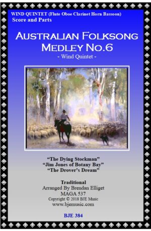 Australian Folksong Medley No. 6 – Wind Quintet