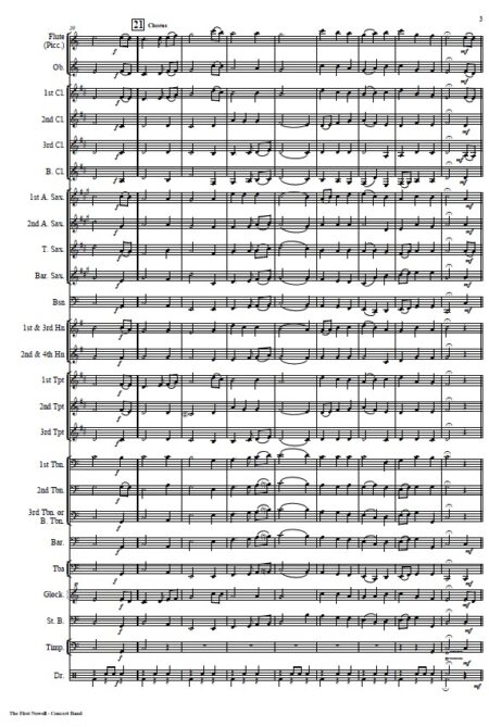 014 v3 The First Nowell Concert Band 2020 SAMPLE page 03