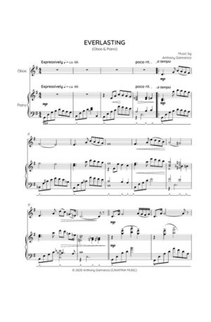 EVERLASTING – oboe and piano