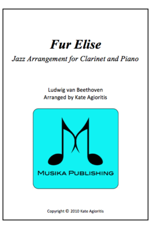 Fur Elise – Jazz Arrangement for Clarinet and Piano