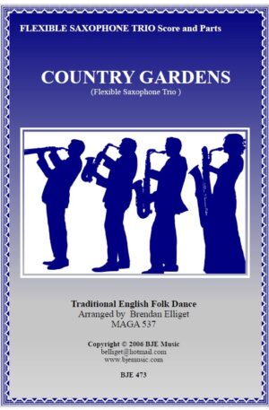 Country Gardens – Flexible Saxophone Trio