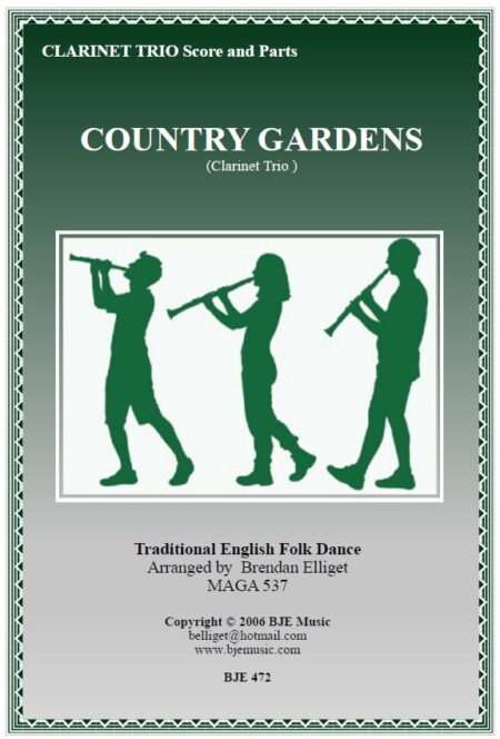 472 FC Country Gardens Clarinet Trio