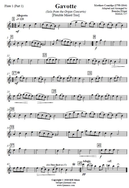 266 Gavotte Flexible Woodwind Trio SAMPLE page 06