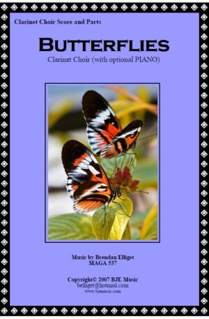 Butterflies – Clarinet Choir