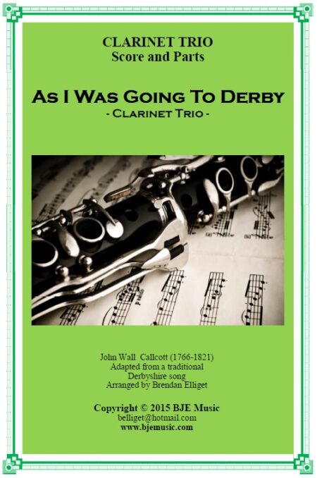 171 FC As I Was Going To Derby Clarinet Trio