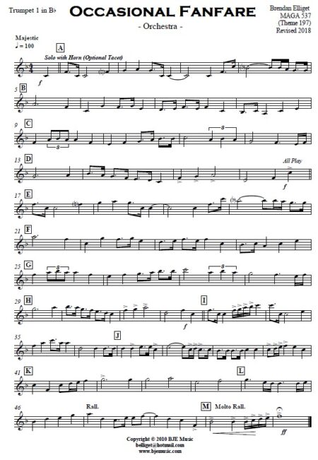 238 Occasional Fanfare Orchestra SAMPLE page 05