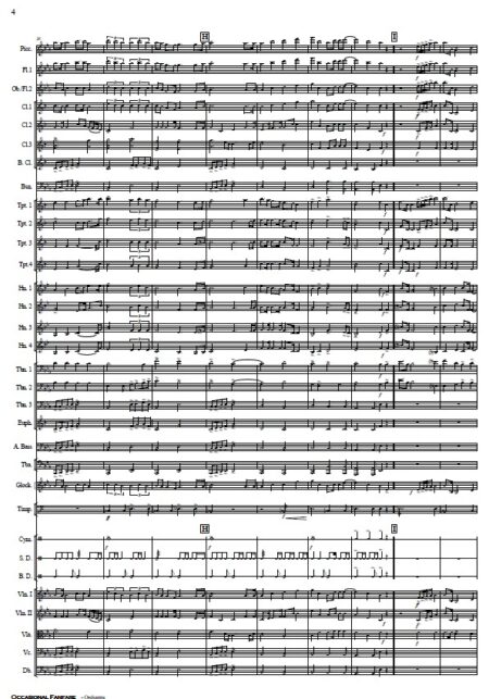 238 Occasional Fanfare Orchestra SAMPLE page 04