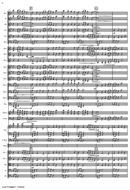 184 Lost Forrest Orchestra SAMPLE page 04