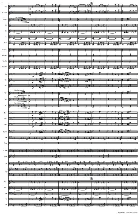 323 Happy Home CB Orchestra SAMPLE page 02