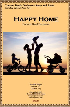 Happy Home – Concert Band/Orchestra