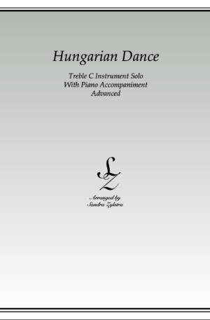 Hungarian Dance -Treble C Instrument Solo