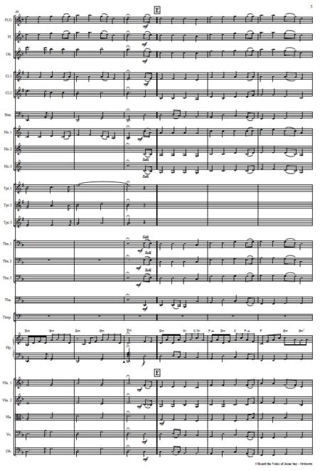 448 I Heard the Voice of Jesus Say Orchestra SAMPLE page 05